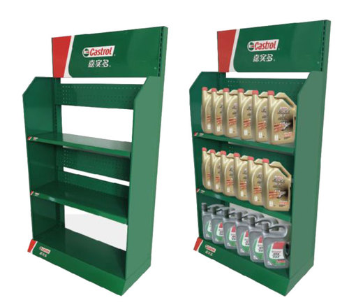 Auto Engine Oil Display Stand