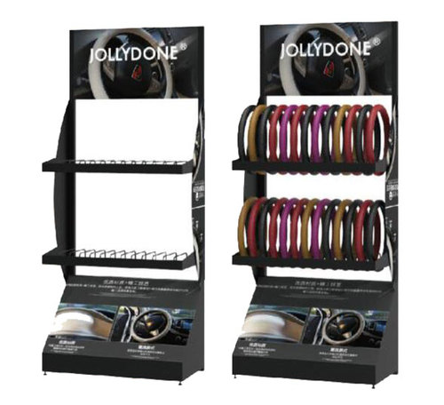 Auto Steering Wheel Covers Display Stand
